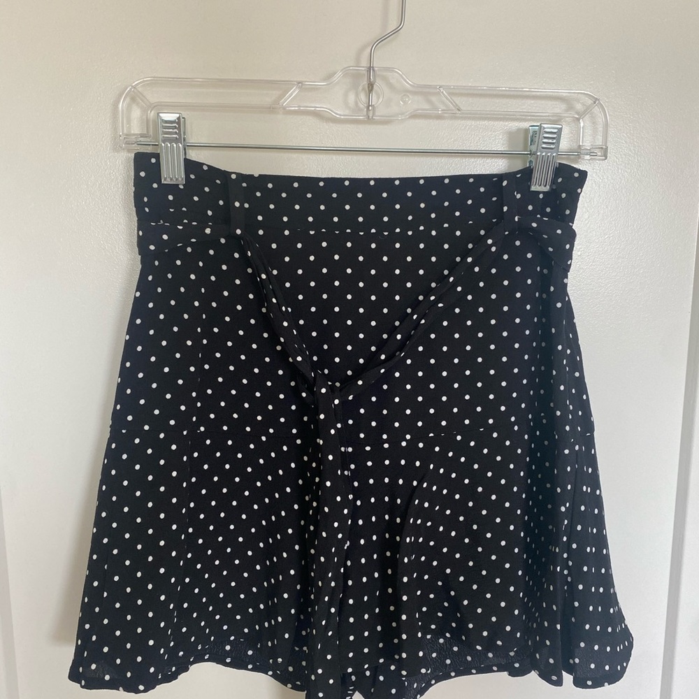 Zara polka dot skort